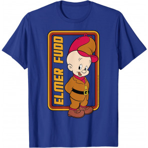 Looney Tunes Elmer Fudd Framed Simple Portrait T-Shirt