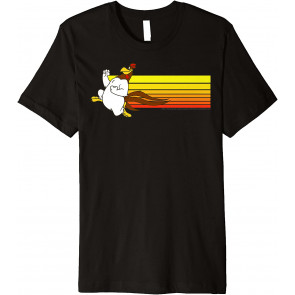 Looney Tunes Foghorn Leghorn Retro Stripe T-Shirt