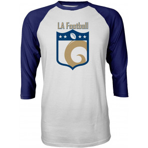 Los Angeles LA Football Team Men's Quarter Sleeve T-Shirt