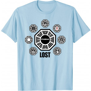Lost Dharma Station Logos T-Shirt