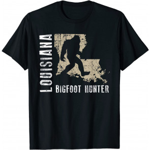 Louisiana Bigfoot Hunter  T-Shirt