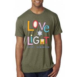 Love & Light Happy Hanukkah T-Shirt