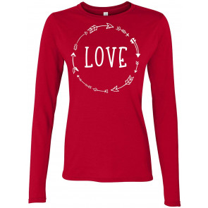 Love Arrow Black Valentine's Day  T-Shirt