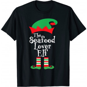 Love Food The Seafood Lover Elf  T-Shirt