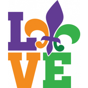 Love Mardi Gras T-Shirt