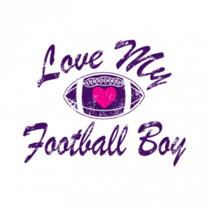Love My Football Boy Mom Tshirt