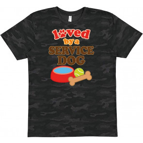 Loved By A Service Dog T-Shirt