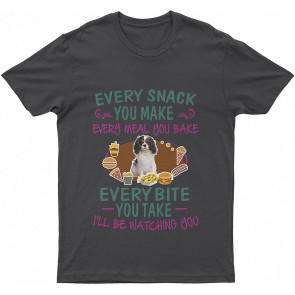Lovely Dog Every Bit Youake I'll Be Watching You Dog T-Shirt