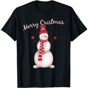 Lovely Snowman Christmas 2021 T-Shirt