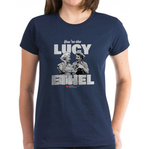 Lucy To My Ethel Dark T Cotton T-Shirt