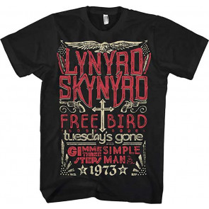 Lynyrd Skynyrd 1973 Hits Men's T-Shirt