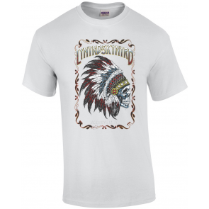 Lynyrd Skynyrd Indian Skeleton Men's T-Shirt