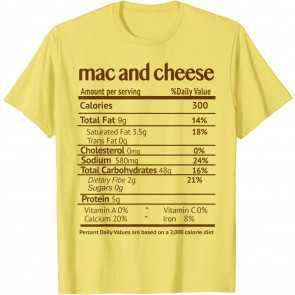 Mac And Cheese Costume T-Shirt