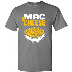 MAC And Cheese Food Comfort Foodie Retro T-Shirt