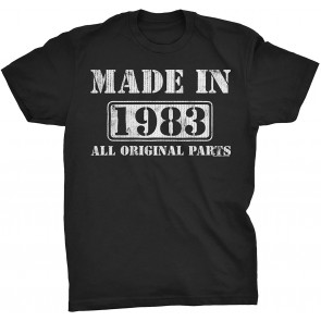 Made In 1983 All Original Parts T-Shirt