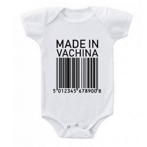 Made In Vachina  Funny Onesie T-Shirt