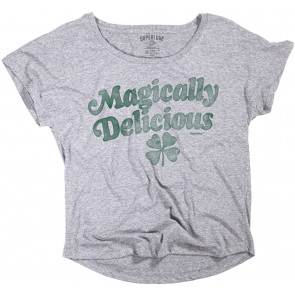 Magically Delicious Tri-Blend St Patricks Day T-Shirt