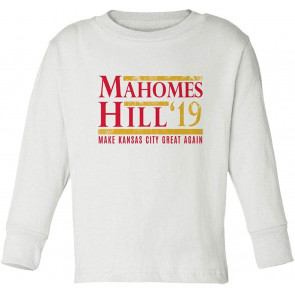 Mahomes Hill Kansas City Great Again 19 Little Kids Toddler T-Shirt