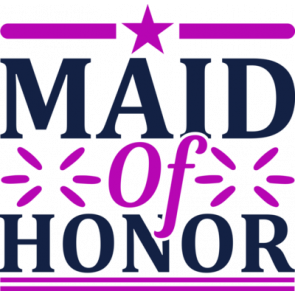 Maid Of Honor Wedding 4 T-Shirt