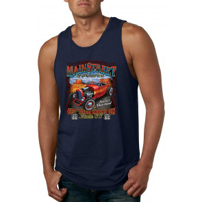 Main Street Of America Route 66 Hot Rod Cars And Trucks T-Shirt