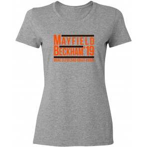 Make Cleveland Great Again 2019 Ladies Crewneck T-Shirt