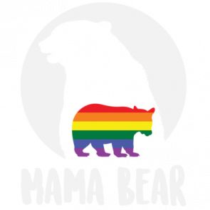 Mama Bear  Gay Pride Tshirt