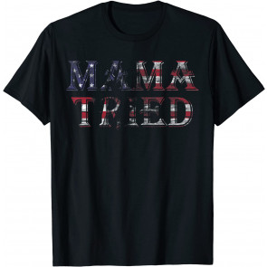 Mama Tried Country Music Lyric USA Flag Retro Grunge Redneck T-Shirt
