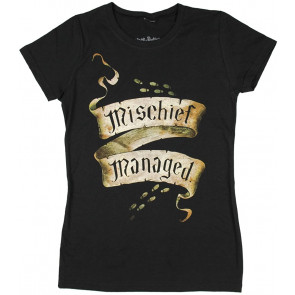 Marauders Map Mischief Managed Juniors T-Shirt