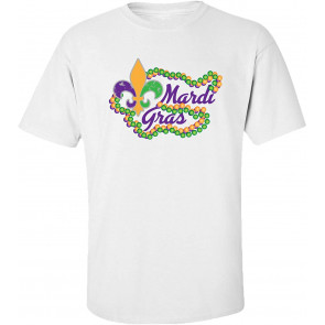 Mardi Gras Beads T-Shirt