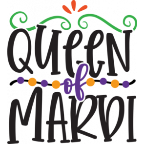 Mardi Gras Queen Of Mardi T-Shirt