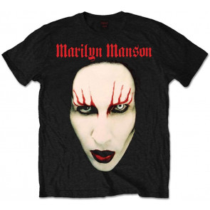 Marilyn Manson Red Lips Rock Heavy Metal Official T-Shirt