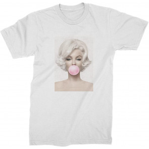 Marilyn Monroe Pink Bubble Gum T-Shirt