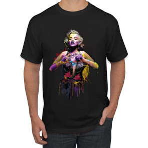 Marilyn Monroe Watercolor Love Pop Culture T-Shirt
