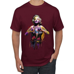 Marilyn Monroe Watercolor Love Pop Culture T-Shirt