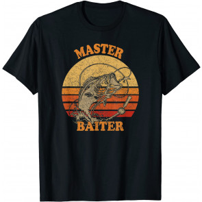 Master Baiter Vintage Bass Fishing T-Shirt