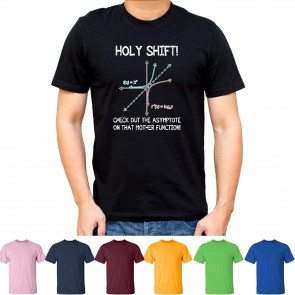 Math Holy Shift Check The Asymptote Math Nerd T-Shirt