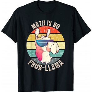 Math Is No Probllama T-Shirt