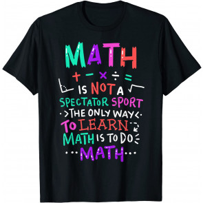 Math Teacher Mathematical Symbol Cute Gift T-Shirt