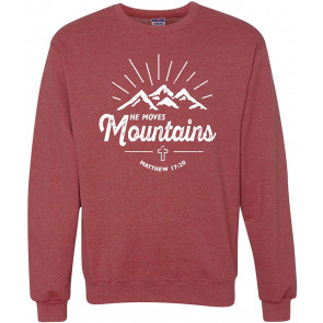 Matthew 17:20 He Moves Mountains T-Shirt
