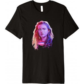 Max Large Rose Tone Portrait T-Shirt