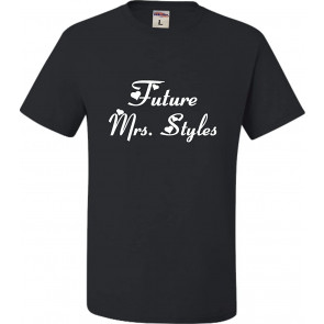 Medium Black Future Mrs. Styles T-Shirt