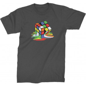 Melting Multi-Colored Cube T-Shirt