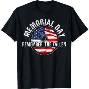 Memorial Day Remember The Fallen Veteran  T-Shirt