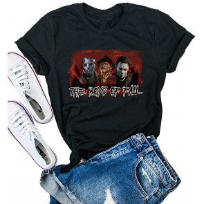 Men's/Halloween Friendss Scary Movies Top T-Shirt