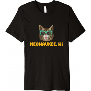 Meowaukee Milwaukee Cat T-Shirt