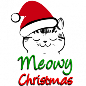 Meowy Christmas Tshirt