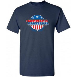 Merica America Fourth Of July Humor T-Shirt
