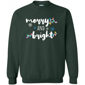 Merry And Bright Christmas Lights T-Shirt