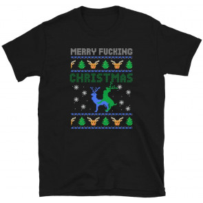Merry Christmas Deer Ugly Christmas Gift T-Shirt