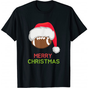 Merry Christmas, Football Lover, Sport Fan, Fantasy T-Shirt
